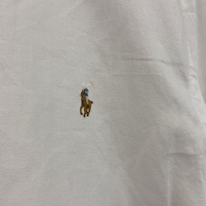 Ralph Lauren　ラルフローレン　半袖シャツ　ボタンダウンシャツ　白　ホワイト　Mサイズ