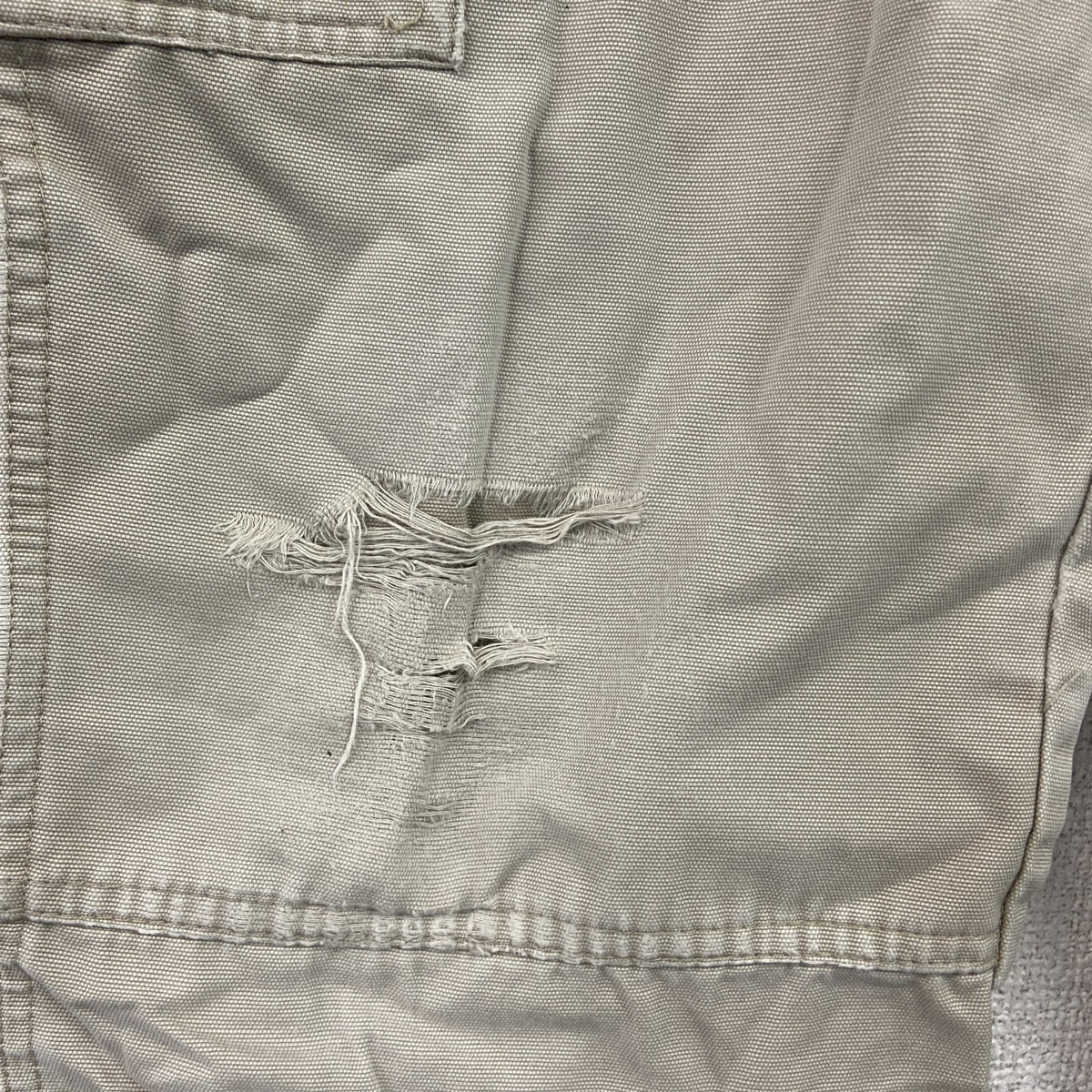 WOOLRICH　ウールリッチ　カーゴパンツ　ジップフライ　ベージュ ミリタリーパンツ メンズ 古着