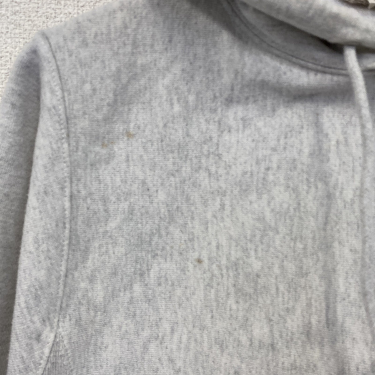 Champion　チャンピオン　リバースウィーブ　スウェットパーカー/フーディー　霜降りグレー　XSサイズ トレーナー スウェットトップス フード付き 古着
