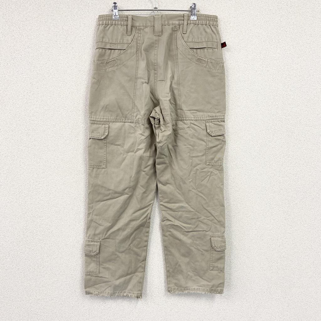 WOOLRICH　ウールリッチ　カーゴパンツ　ジップフライ　ベージュ ミリタリーパンツ メンズ 古着