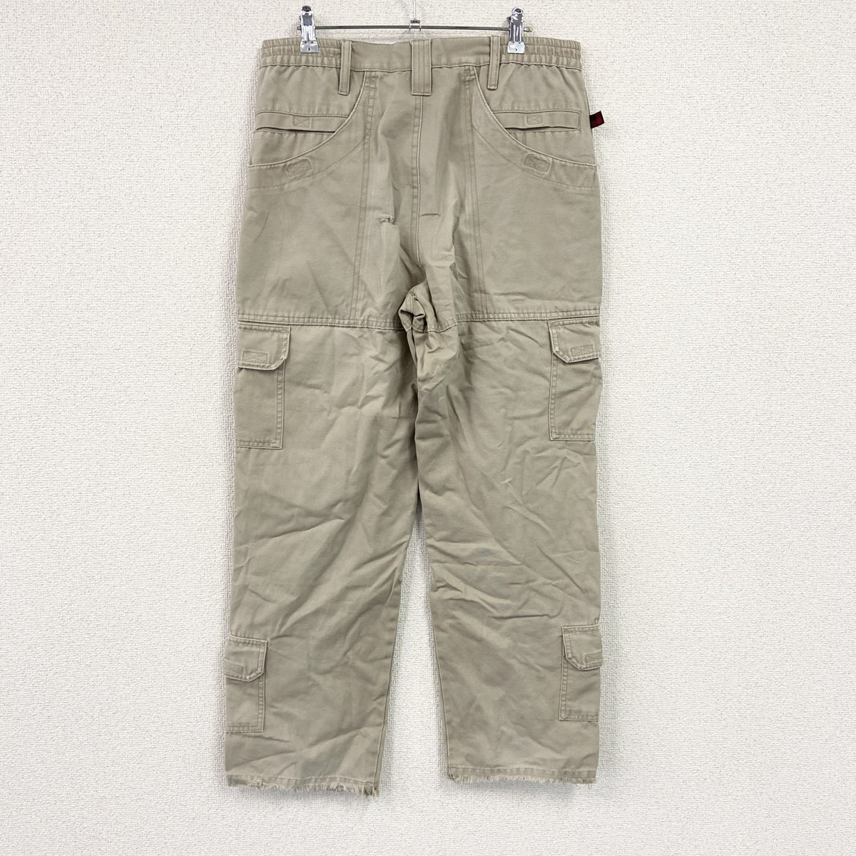 WOOLRICH　ウールリッチ　カーゴパンツ　ジップフライ　ベージュ ミリタリーパンツ メンズ 古着