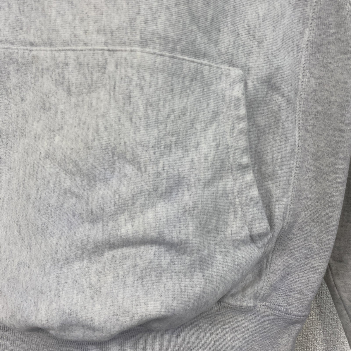 Champion　チャンピオン　リバースウィーブ　スウェットパーカー/フーディー　霜降りグレー　XSサイズ トレーナー スウェットトップス フード付き 古着