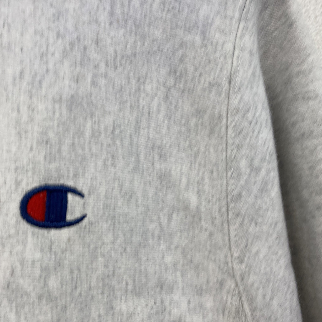 Champion　チャンピオン　リバースウィーブ　スウェットパーカー/フーディー　霜降りグレー　XSサイズ トレーナー スウェットトップス フード付き 古着