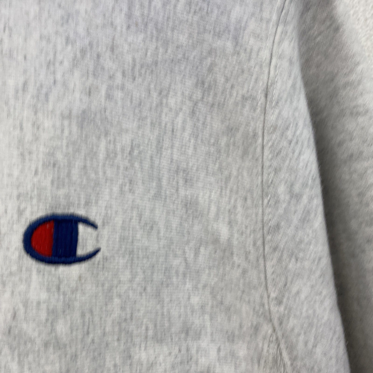Champion　チャンピオン　リバースウィーブ　スウェットパーカー/フーディー　霜降りグレー　XSサイズ トレーナー スウェットトップス フード付き 古着