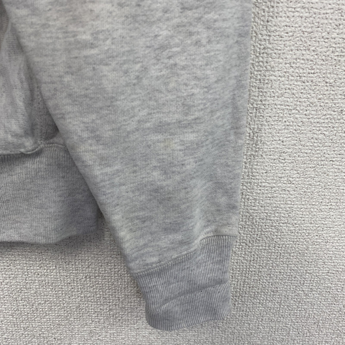 Champion　チャンピオン　リバースウィーブ　スウェットパーカー/フーディー　霜降りグレー　XSサイズ トレーナー スウェットトップス フード付き 古着
