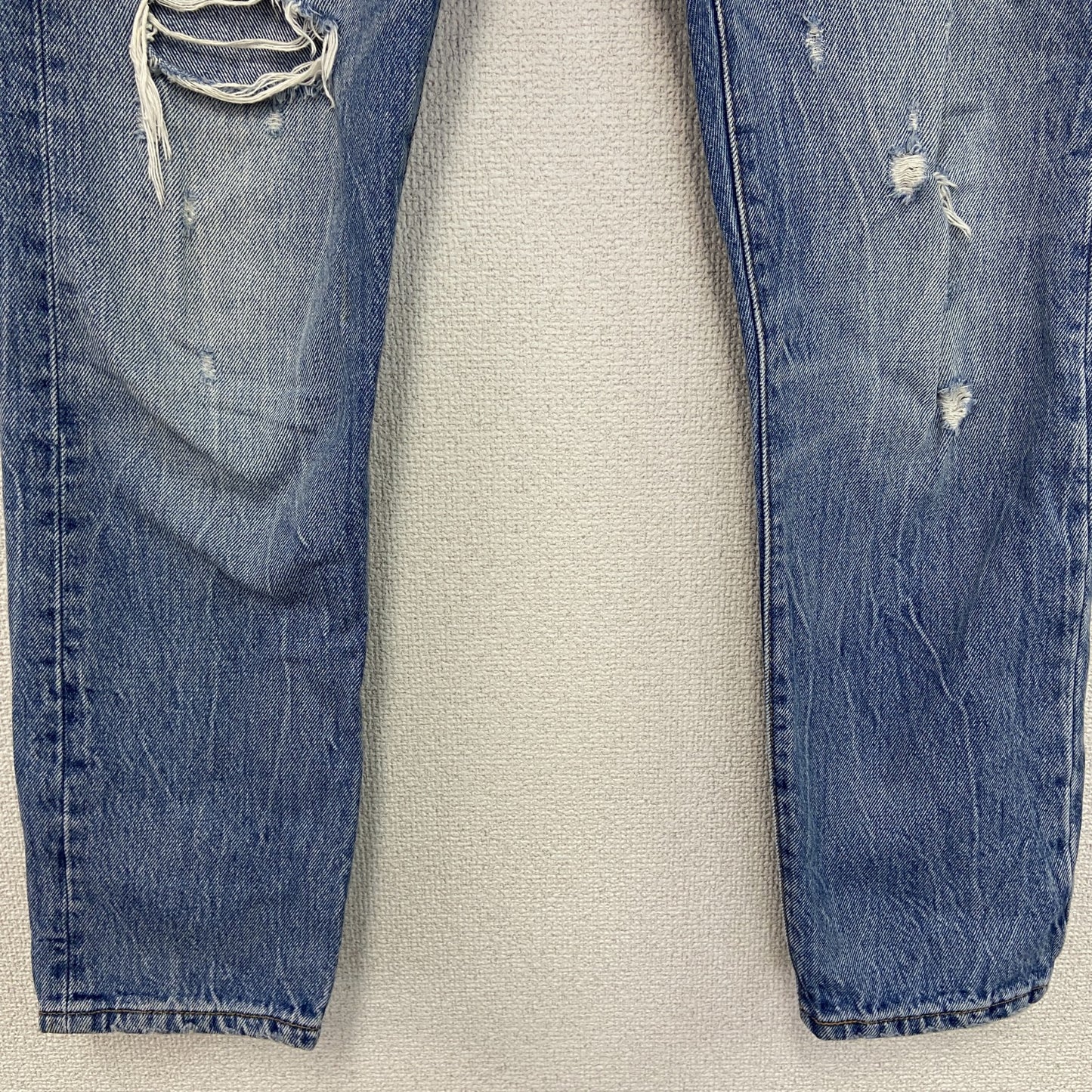 Levi’s　リーバイス　501　デニムパンツ/ダメージジーンズ　ジップフライ　インディゴ　W25サイズ