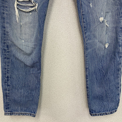 Levi’s　リーバイス　501　デニムパンツ/ダメージジーンズ　ジップフライ　インディゴ　W25サイズ