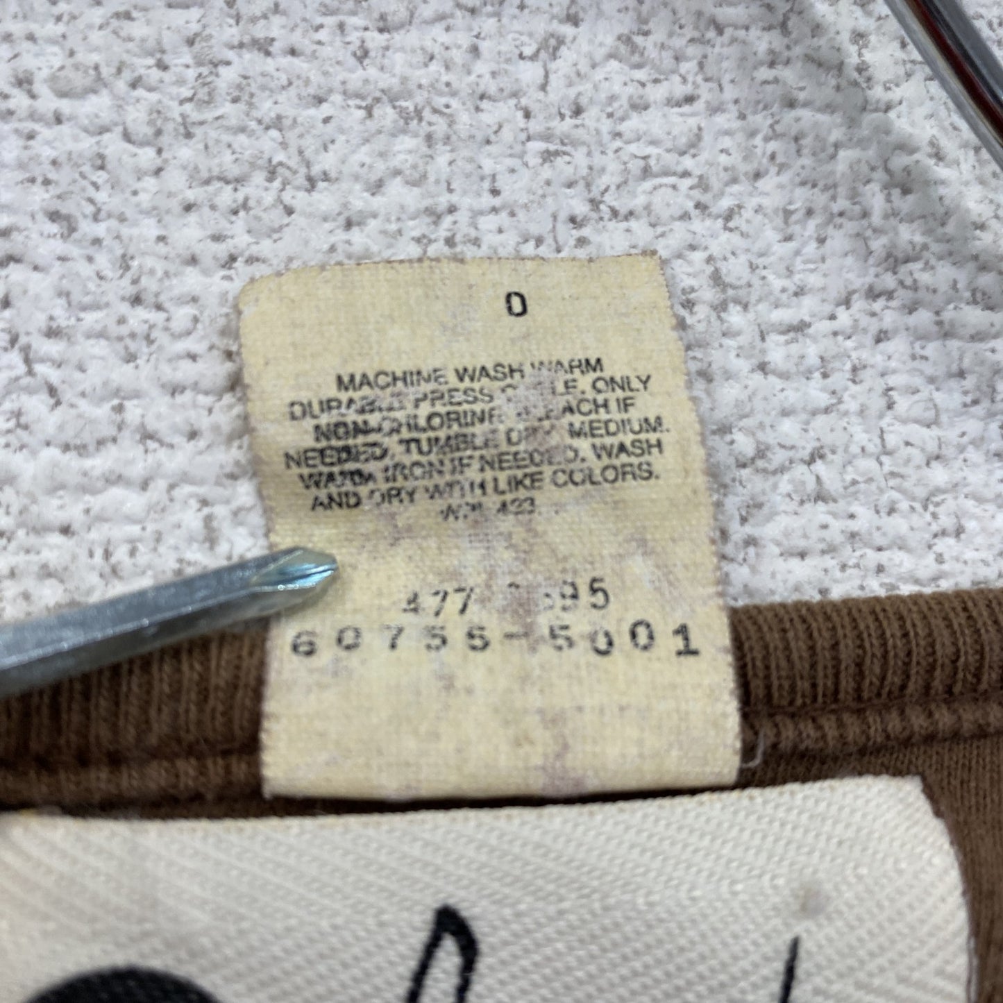 Levi’ｓ　リーバイス　長袖Tシャツ/ロンT　ヘンリーネック　茶色　ブラウン　XLサイズ