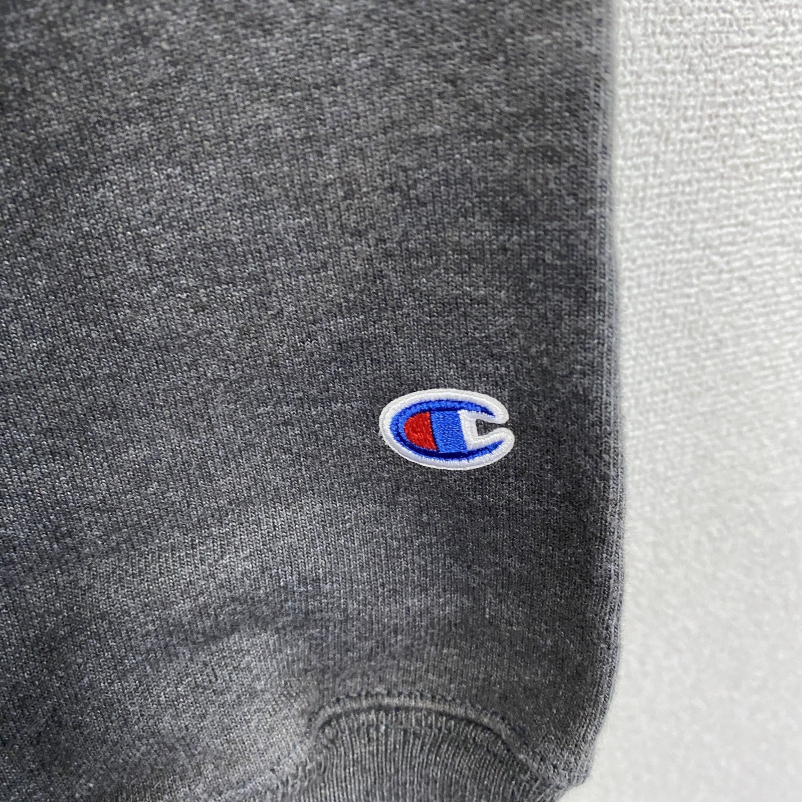 Champion　チャンピオン　リバースウィーブ　スウェットパーカー/フーディー　目無し　ダークグレー　Sサイズ　古着