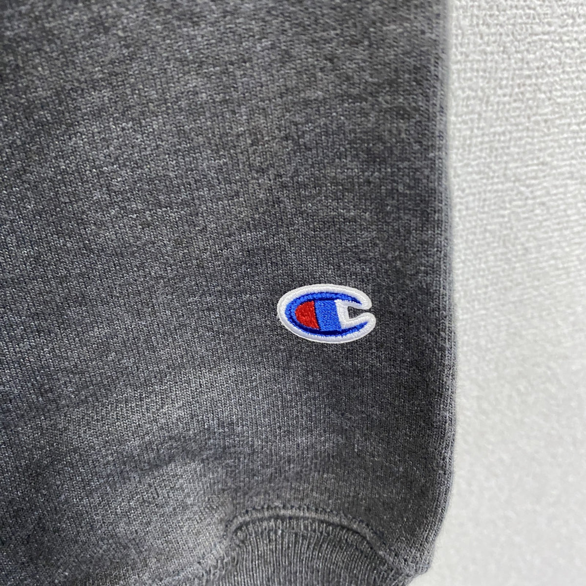 Champion　チャンピオン　リバースウィーブ　スウェットパーカー/フーディー　目無し　ダークグレー　Sサイズ トレーナー スウェットトップス フード付き 古着