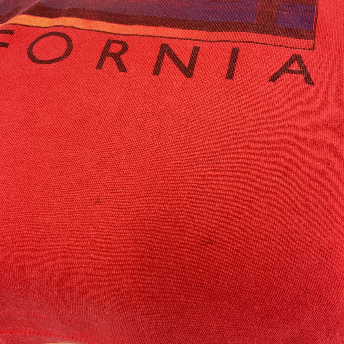 半袖プリントTシャツ　SUNSET　CALIFORNIA　風景　90s　シングルステッチ　カジュアル　Sサイズ　　ヴィンテージ　古着