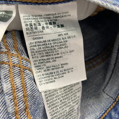 Levi’s　リーバイス　501　デニムパンツ/ダメージジーンズ　ジップフライ　インディゴ　W25サイズ