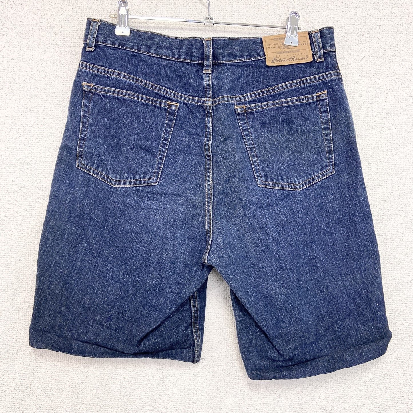 Eddie Bauer　エディーバウアー　デニムハーフパンツ/ショートパンツ　インディゴ