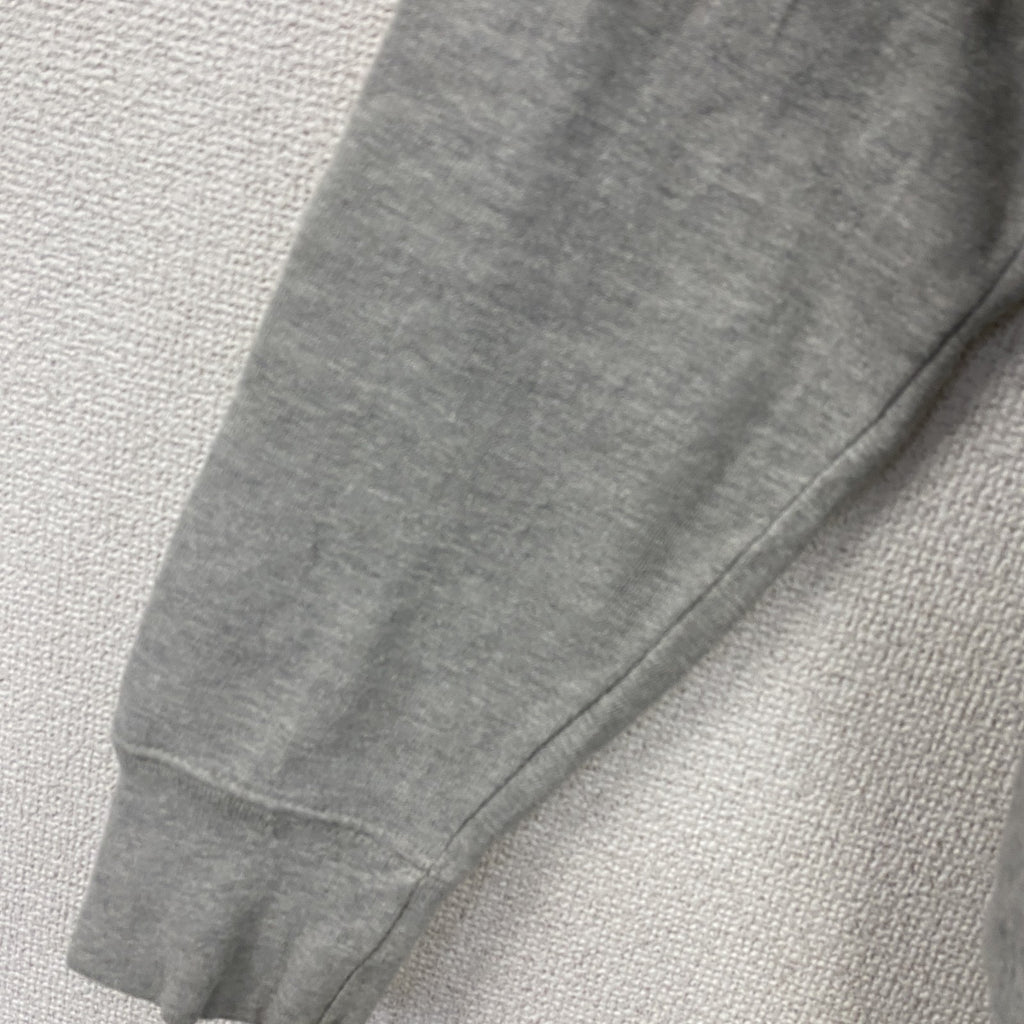 Champion　チャンピオン　リバースウィーブ　ハーフジップスウェット/トレーナー　霜降りグレー　Sサイズ　古着