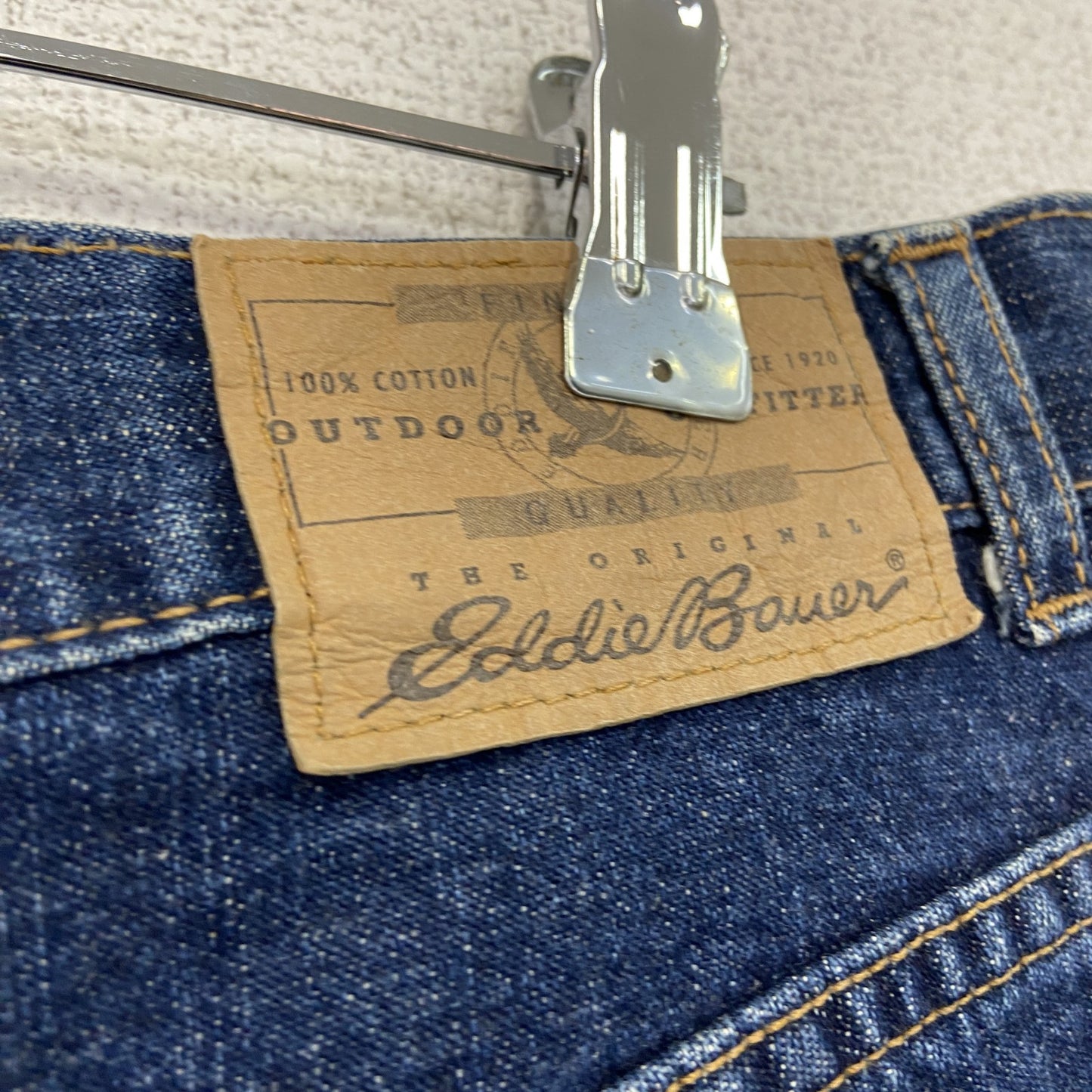 Eddie Bauer　エディーバウアー　デニムハーフパンツ/ショートパンツ　インディゴ