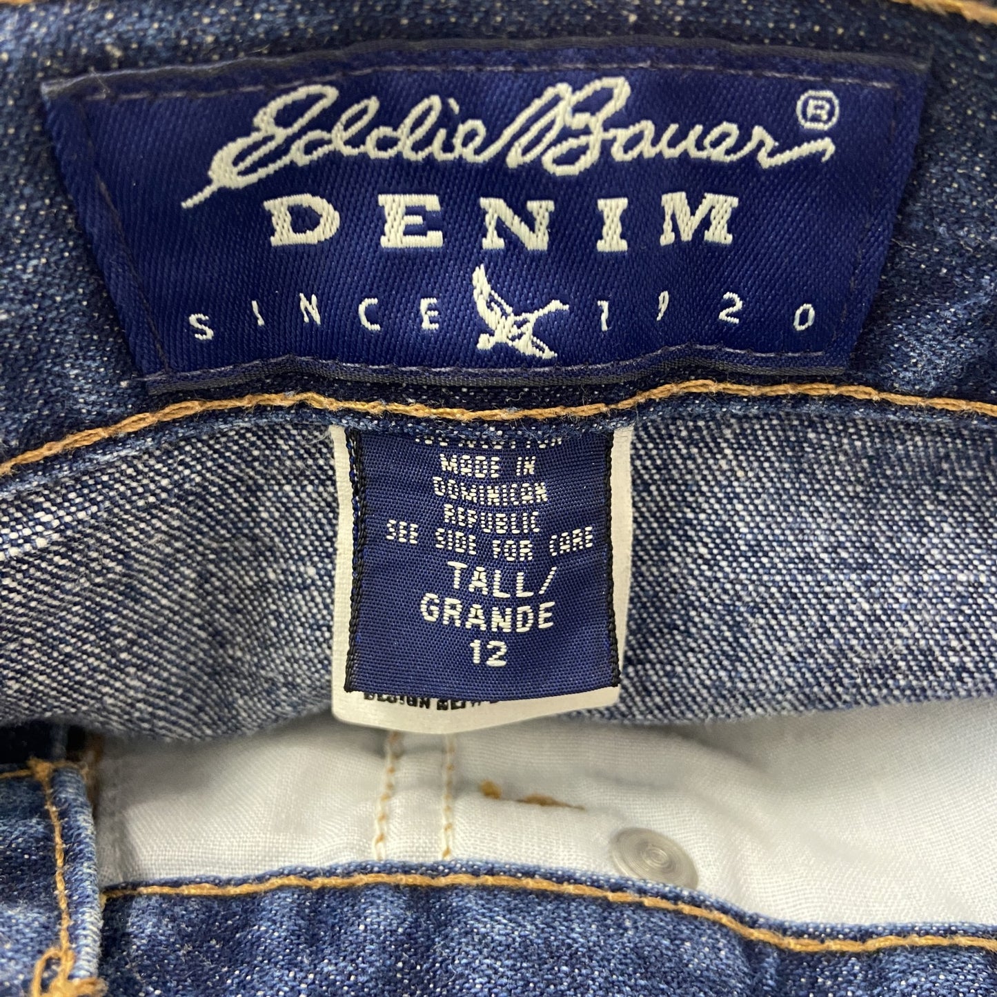 Eddie Bauer　エディーバウアー　デニムハーフパンツ/ショートパンツ　インディゴ