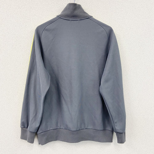 00s　adidas　アディダス　トラックジャケット/ジャージ　灰色　グレー　Lサイズ　古着