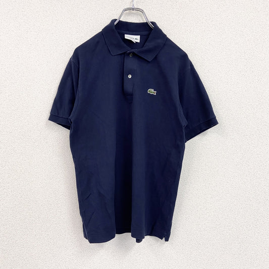 LACOSTE　ラコステ　半袖ポロシャツ　紺　ネイビー　Mサイズ　