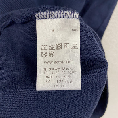 LACOSTE　ラコステ　半袖ポロシャツ　紺　ネイビー　Mサイズ　