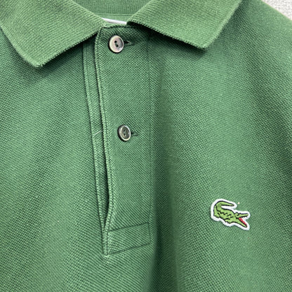 LACOSTE　ラコステ　半袖ポロシャツ　緑　グリーン　Sサイズ　