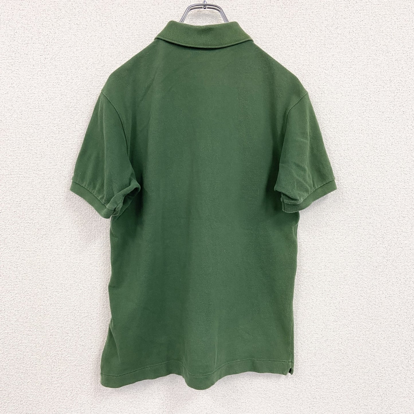 LACOSTE　ラコステ　半袖ポロシャツ　緑　グリーン　Sサイズ　
