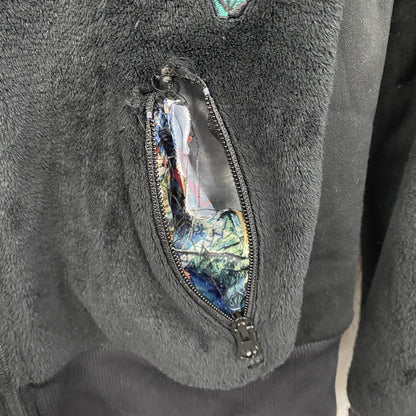 VOLCOM　ボルコム　フルジップフリースパーカー　リバーシブル　黒　ブラック　Mサイズ