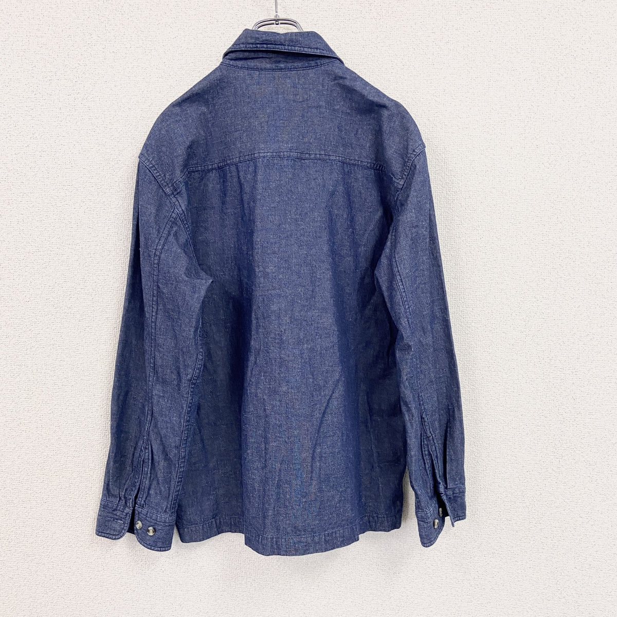 KANSAI JEANS　カンサイヤマモト　長袖デニムシャツジャケット　インディゴ　Mサイズ　古着