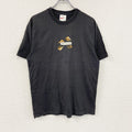 90s　NIKE　ナイキ　半袖プリントTシャツ　ドラゴン　フェード　黒　ブラック　Mサイズ　古着