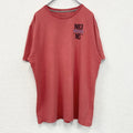 NAUTICA　半袖プリントTシャツ　ヨット　赤　レッド　カジュアルデザイン　クルーネック　レトロ　Lサイズ　古着