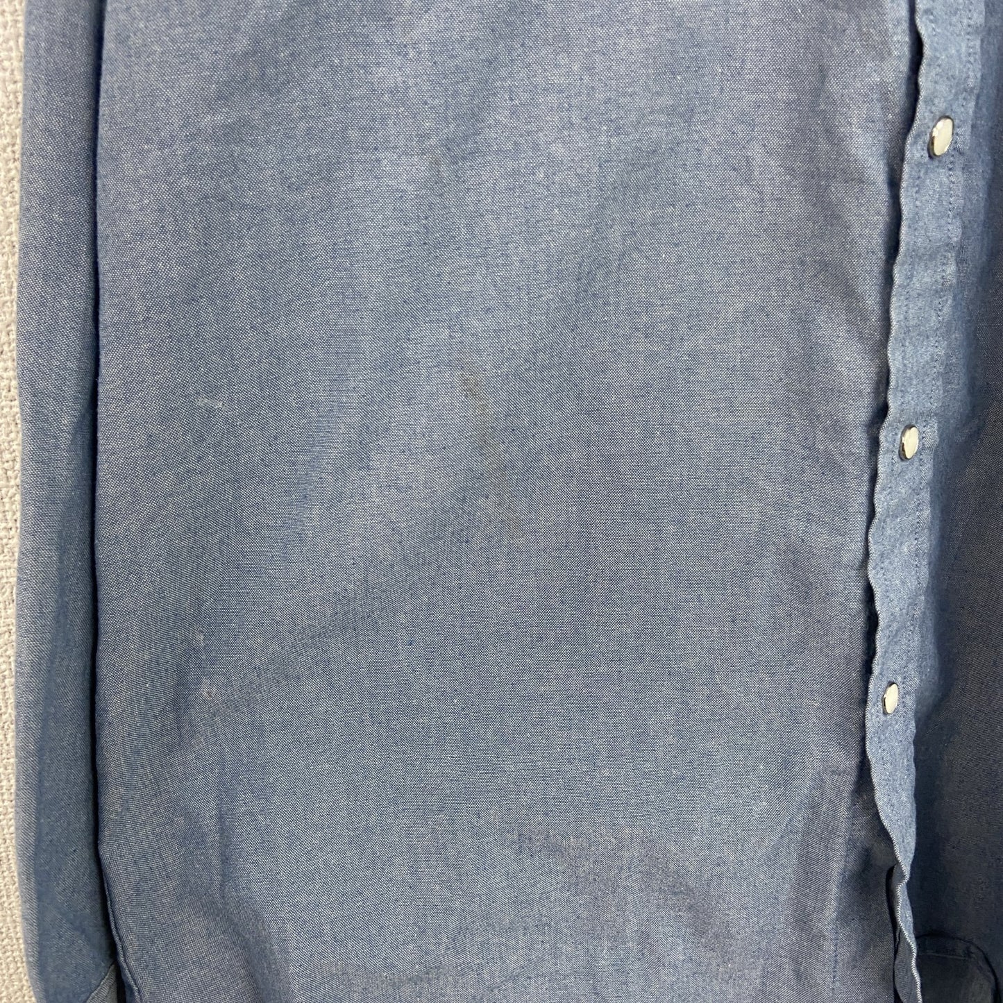 RED KAP　レッドキャップ　長袖シャツ　ワークシャツ　インディゴ　Lサイズ