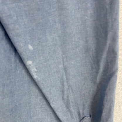 RED KAP　レッドキャップ　長袖シャツ　ワークシャツ　インディゴ　Lサイズ