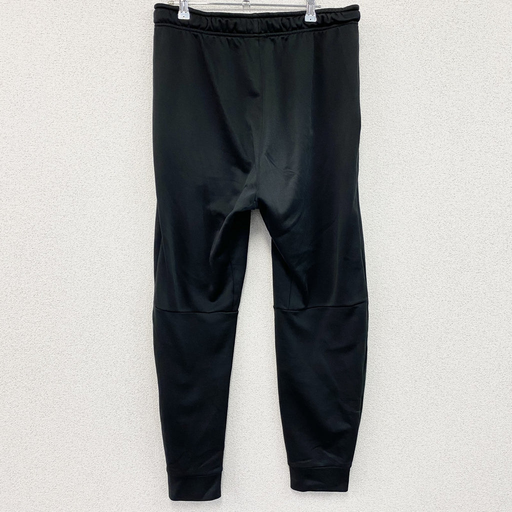 NIKE　ナイキ　DRI-Fit　スウェットパンツ　スウッシュ　ワンポイント　黒　ブラック　XLサイズ　古着