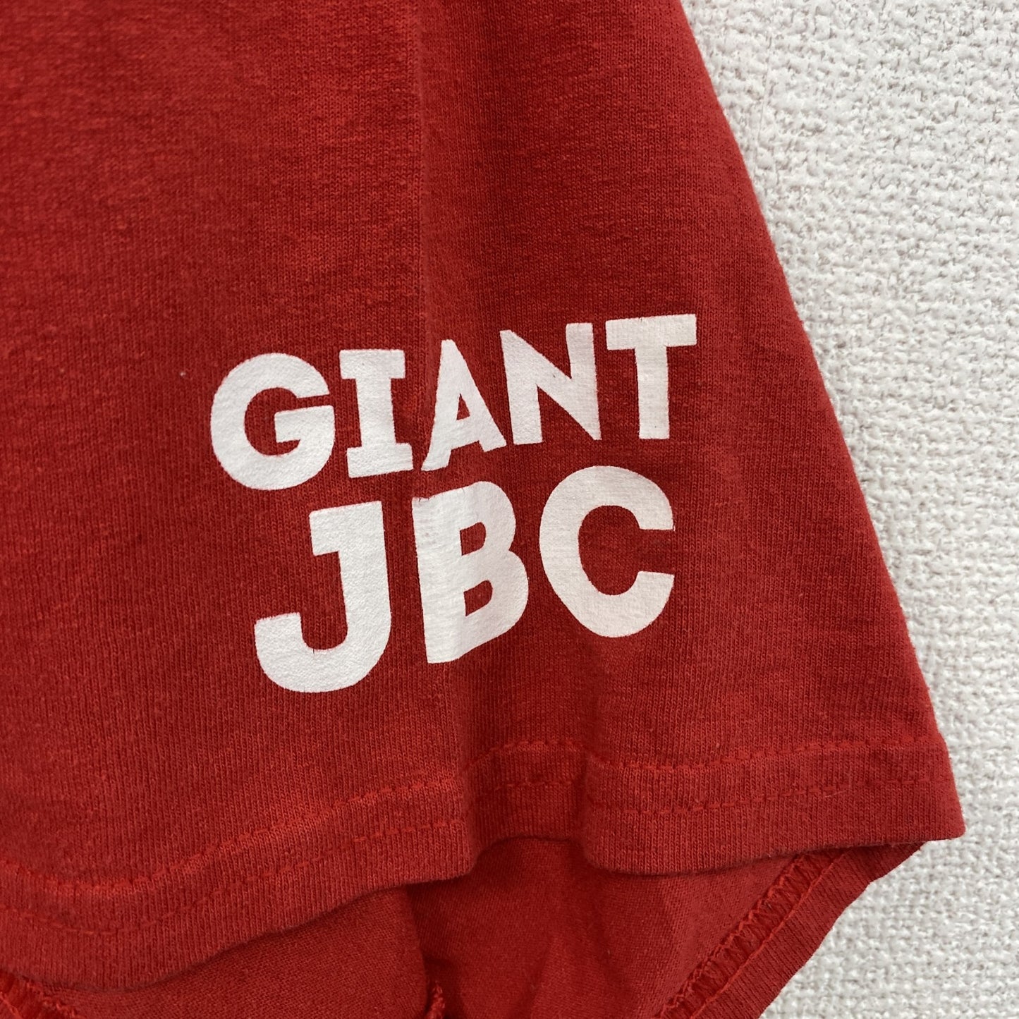 GILDAN　ギルダン　ウェンディーズ　半袖プリントTシャツ　赤　レッド　XLサイズ