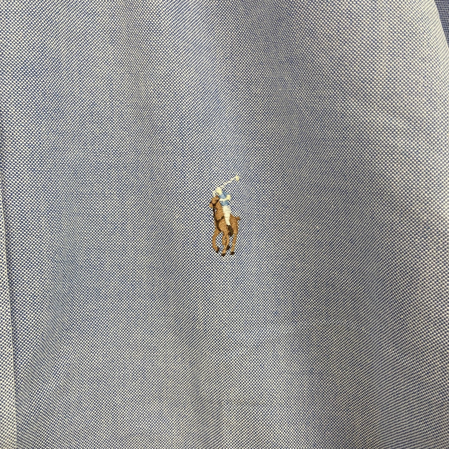 Ralph Lauan　ラルフローレン　長袖シャツ　ボタンダウンシャツ　ライトブルー　15～32サイズ