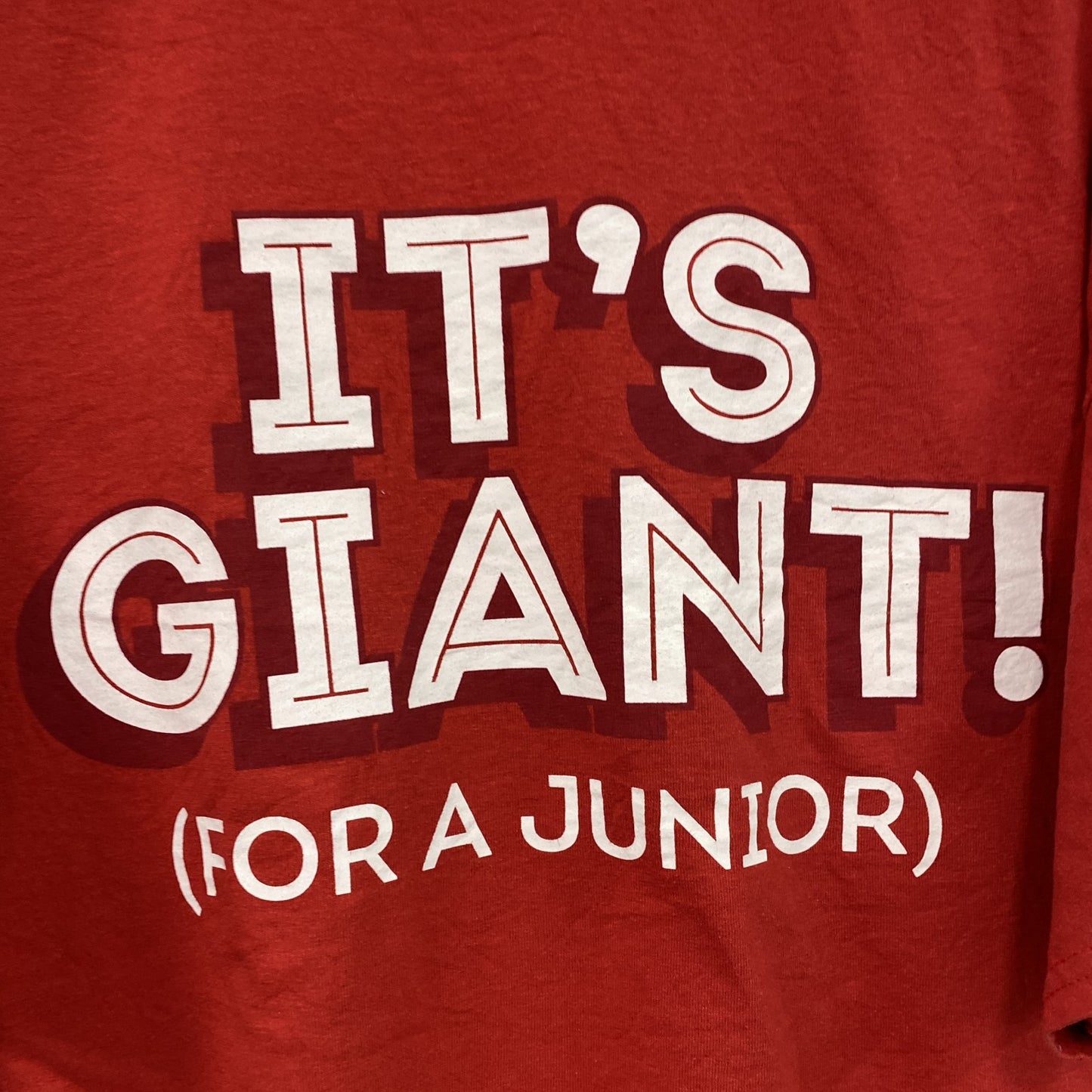 GILDAN　ギルダン　ウェンディーズ　半袖プリントTシャツ　赤　レッド　XLサイズ