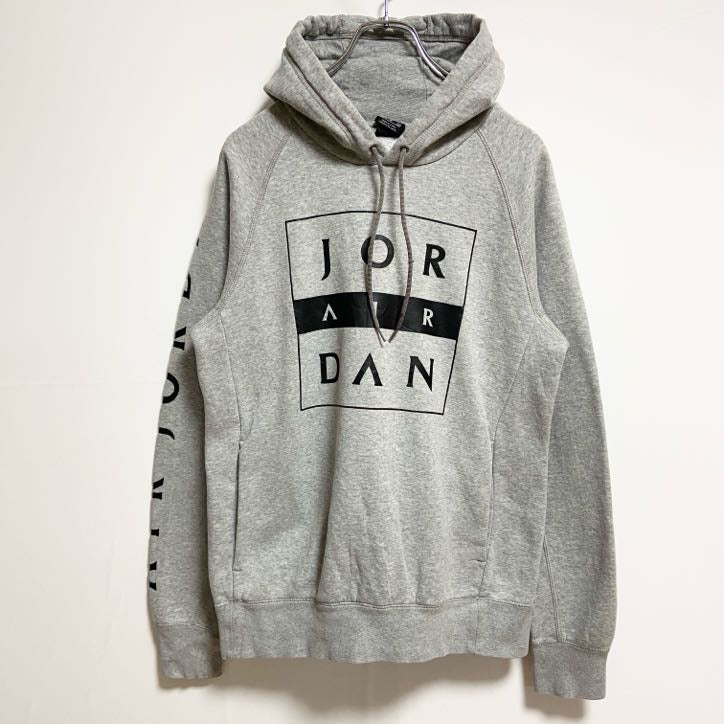 NIKE AIR JORDAN ナイキエアジョーダン　スウェットパーカー/フーディー　グレー　Sサイズ