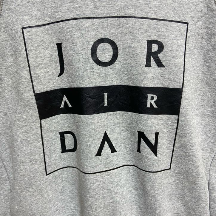 NIKE AIR JORDAN ナイキエアジョーダン　スウェットパーカー/フーディー　グレー　Sサイズ