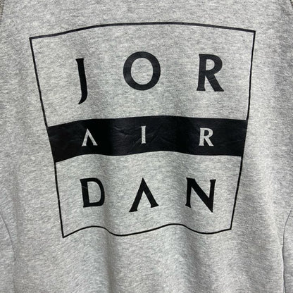 NIKE AIR JORDAN ナイキエアジョーダン　スウェットパーカー/フーディー　グレー　Sサイズ