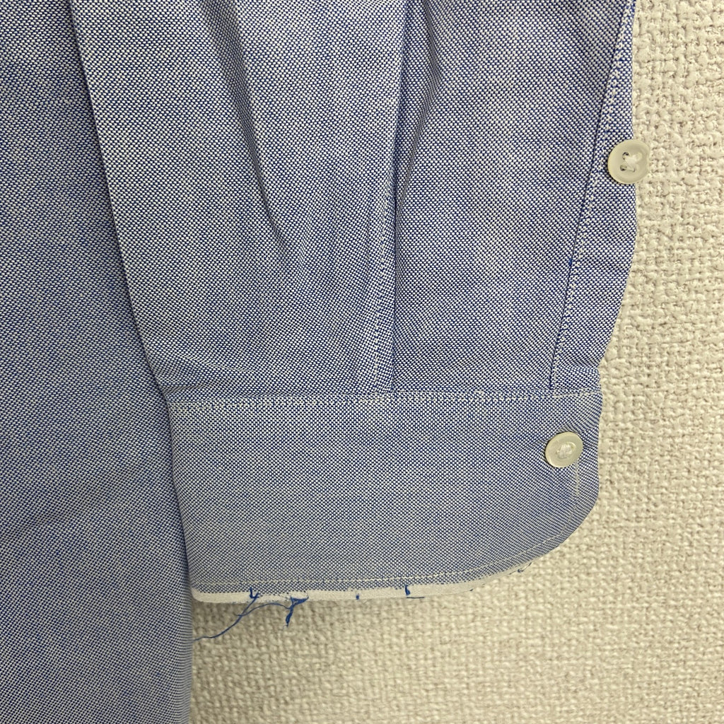 RALPH LAUREN　ラルフローレン　長袖ボタンダウンシャツ　ライトブルー　15～32サイズ　古着