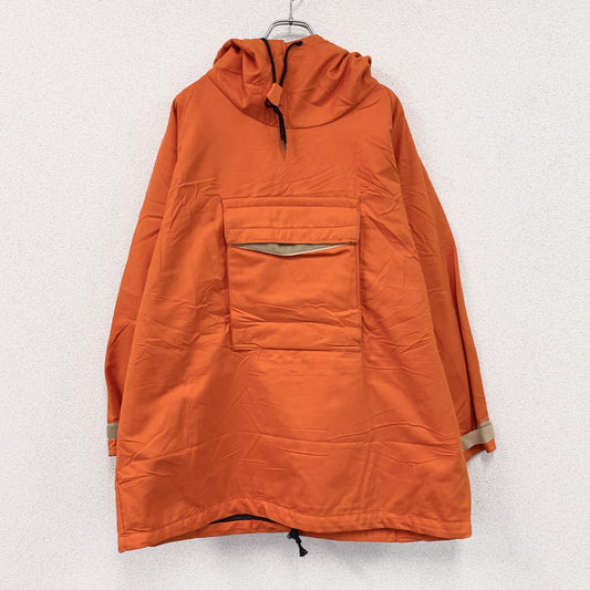 80s　GERMANY MILITARY　ドイツ軍　CHEMICAL PROTECTIVE SMOCK PARKA　スモック　アノラックパーカー　ミリタリージャケット　オレンジ　Mサイズ