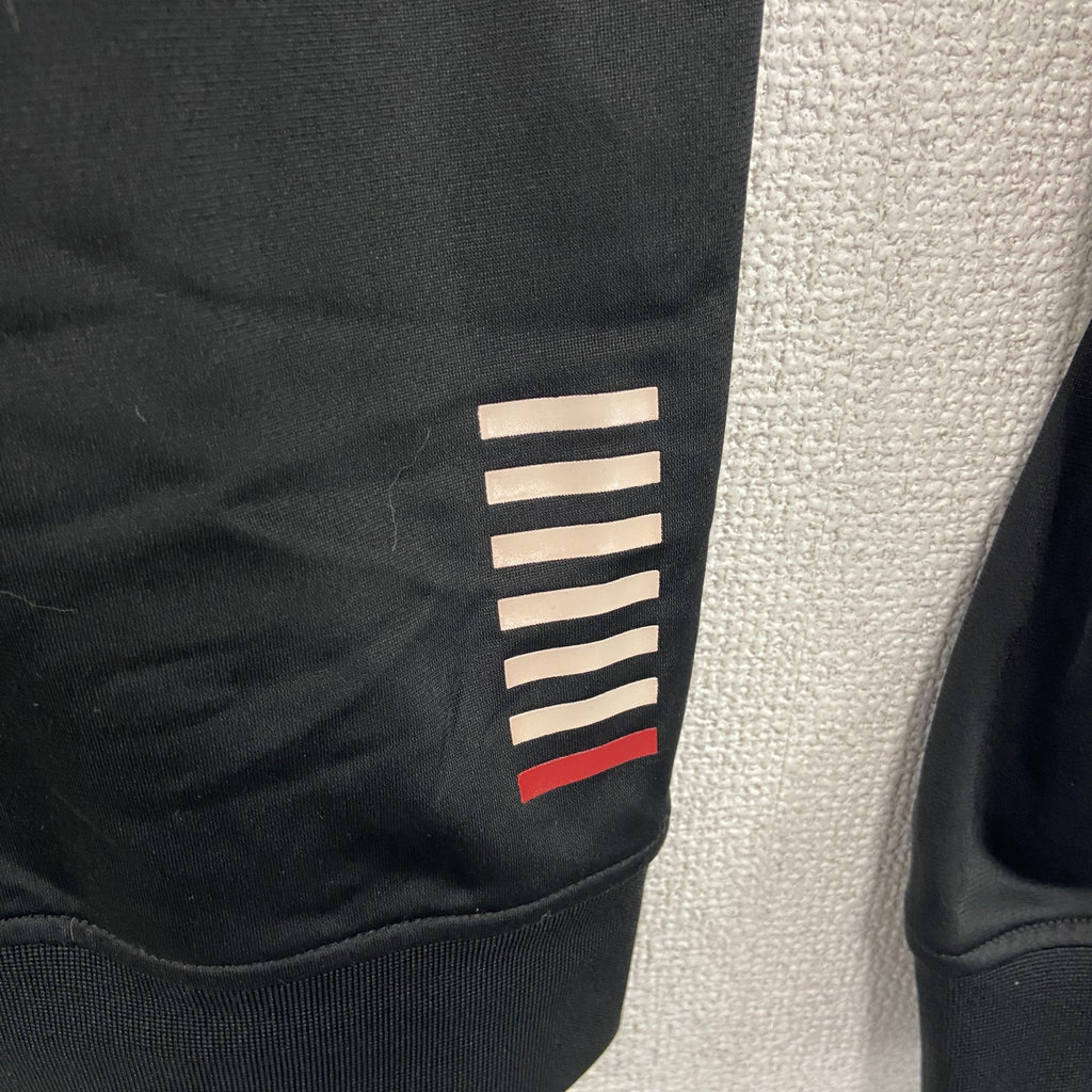 EA7　EMPORIO ARMANI　エンポリオアルマーニ　トラックジャケット/ジャージ　黒　ブラック　XLサイズ　古着