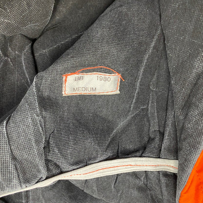 80s　GERMANY MILITARY　ドイツ軍　CHEMICAL PROTECTIVE SMOCK PARKA　スモック　アノラックパーカー　ミリタリージャケット　オレンジ　Mサイズ