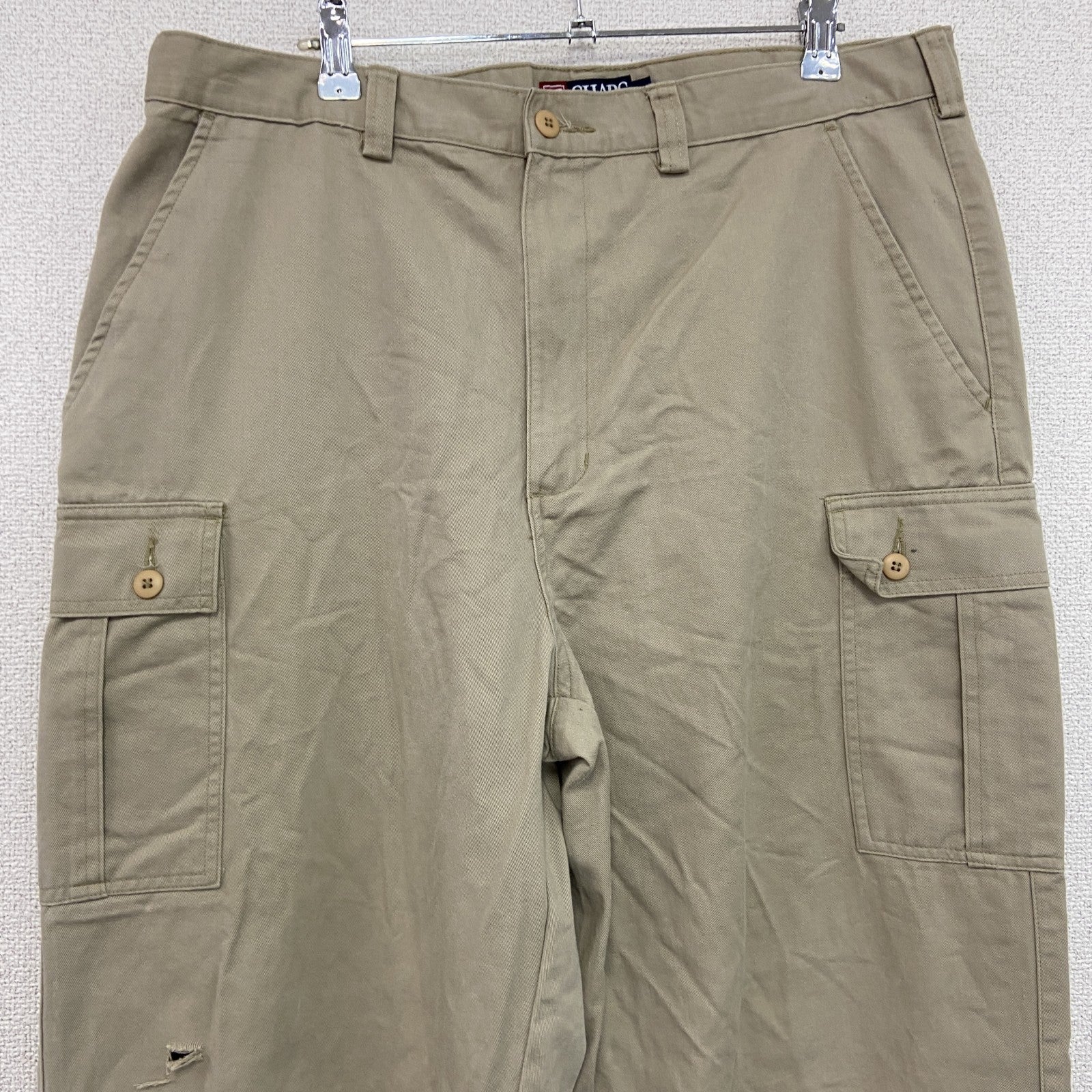 CHAPS　チャップス　ラルフローレン　カーゴパンツ　ベージュ　W36サイズ　古着