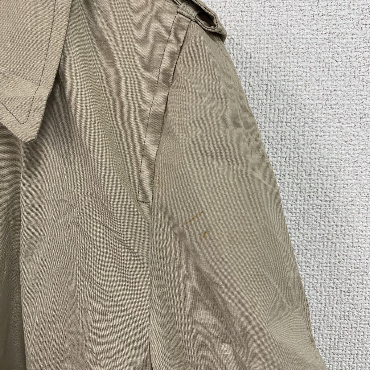 LONDON FOG　ロンドンフォグ　ダブルトレンチコート　ベージュ　42サイズ　古着