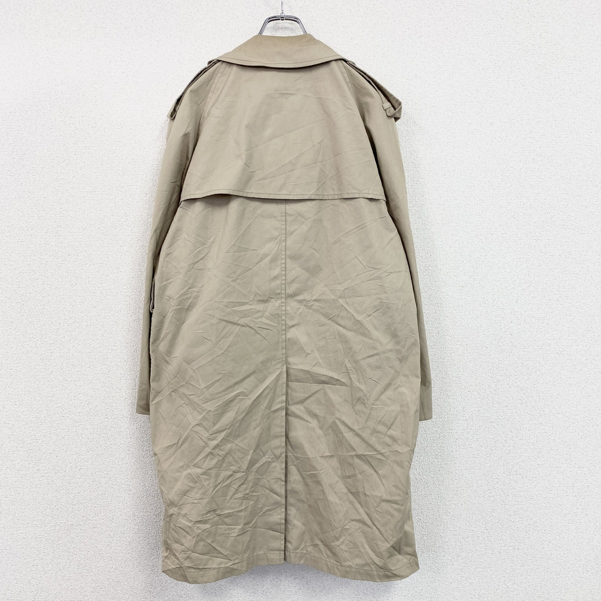 LONDON FOG　ロンドンフォグ　ダブルトレンチコート　ベージュ　42サイズ　古着