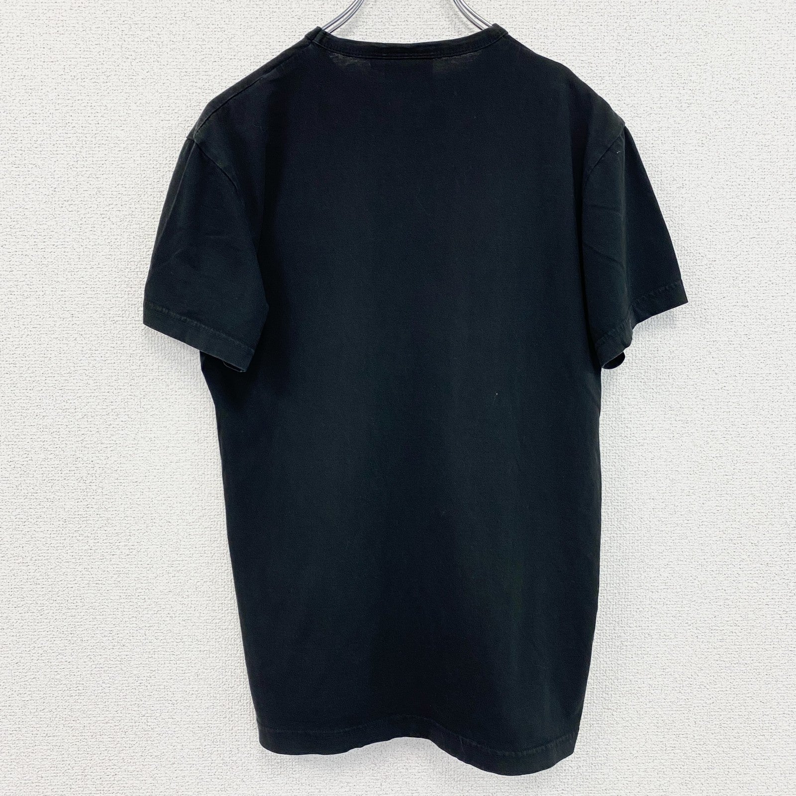 SOUTH WEST　半袖アニマルプリントTシャツ　フクロウ　梟　レトロ　クルーネック　黒　ブラック　Ｍサイズ　　古着