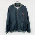 PERRY ELLIS　ペリーエリス　フルジップジャケット　黒　ブラック　Mサイズ　古着