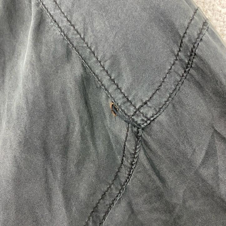 PERRY ELLIS　ペリーエリス　フルジップジャケット　黒　ブラック　Mサイズ　古着