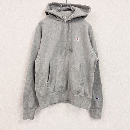 Champion　チャンピオン　リバースウィーブ　スウェットパーカー/フーディー　灰色　グレー　Sサイズ