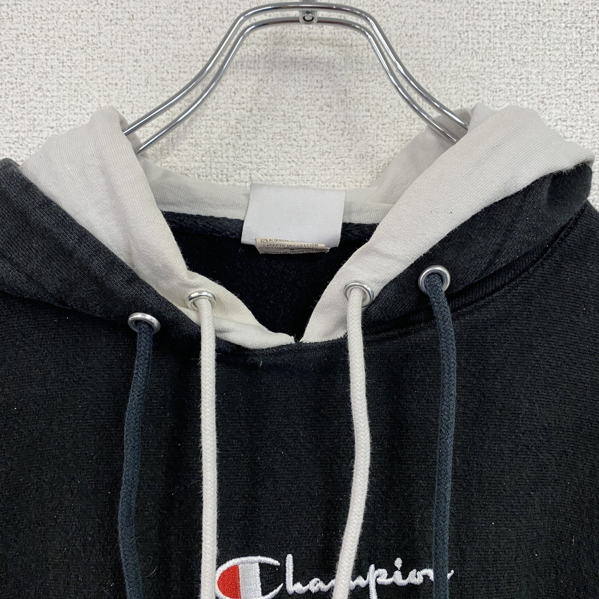 Champion　チャンピオン　リバースウィーブ　スウェットパーカー/フーディー　黒　ブラック　Mサイズ トレーナー スウェットトップス フード付き 古着